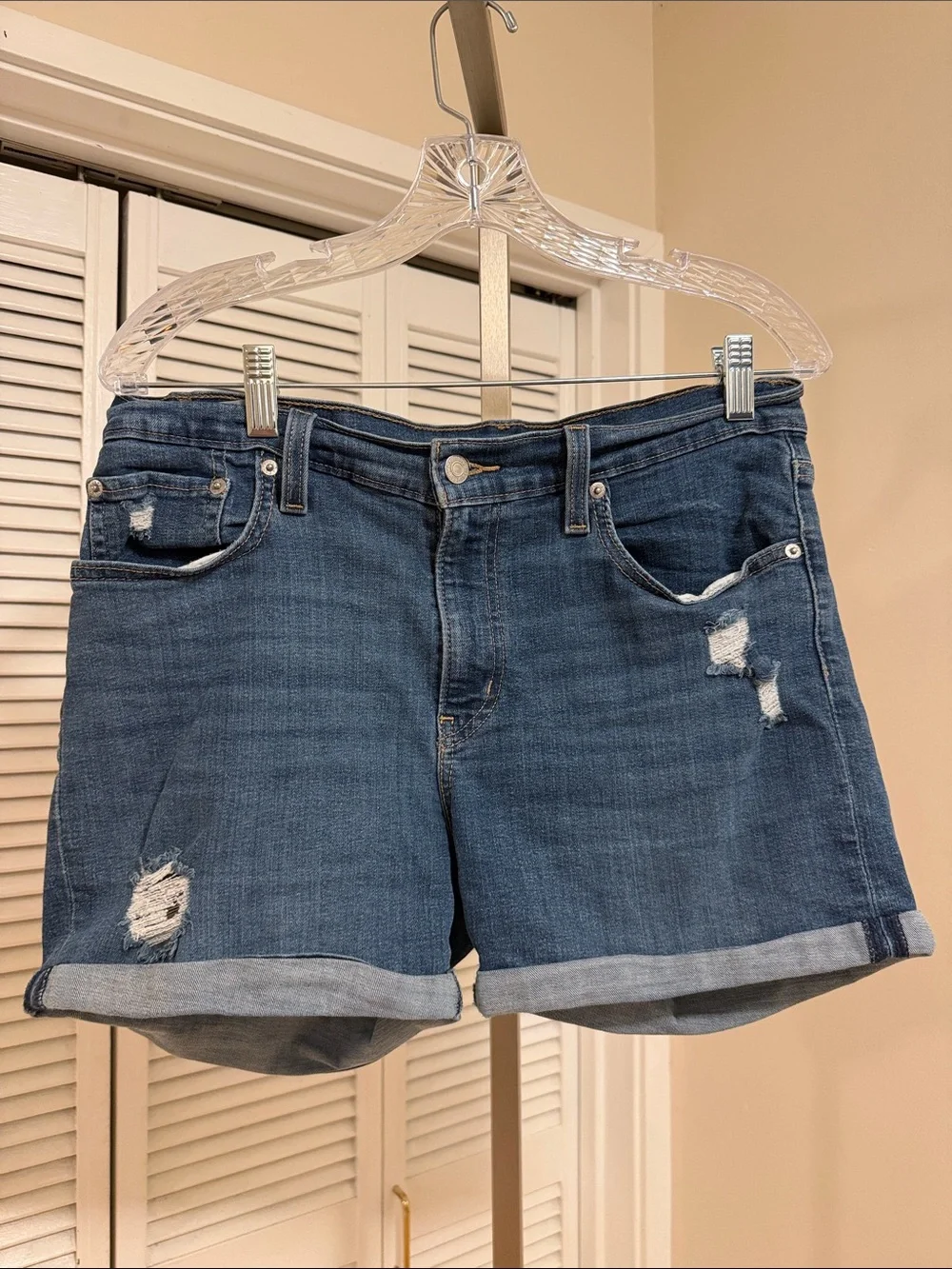 Levi’s Denim Women’s Shorts - Blue